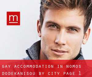 Gay Accommodation in Nomós Dodekanísou by city - page 1