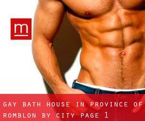 Gay Bath House in Province of Romblon by city - page 1