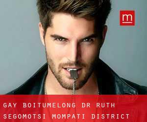 gay Boitumelong (Dr Ruth Segomotsi Mompati District Municipality, North-West)